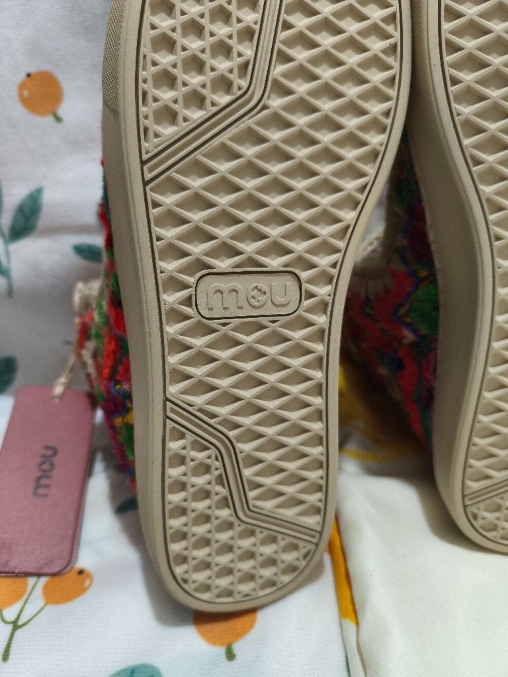 Mou Mou Multicolor Knit Short Winter Boots - Picture 8 of 8